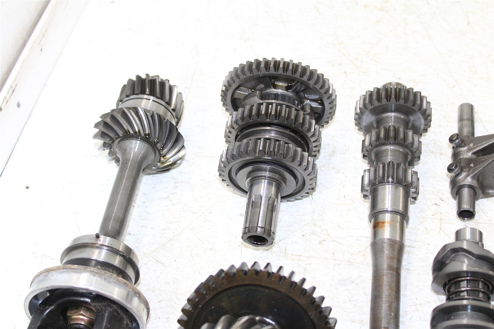 2006 Suzuki King Quad 700 4x4 Transmission Gears Shift Shaft Forks Drum 43054