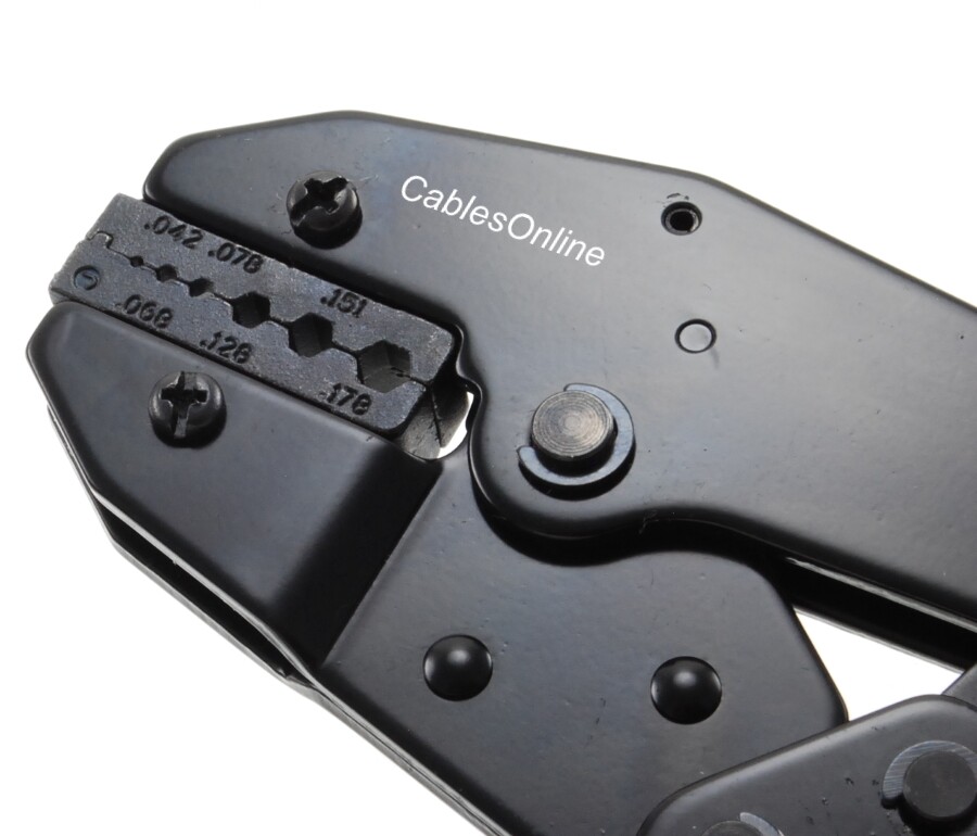 Coax Crimp Tool for RG179 RG174 RG316 Wires, SMA SMB MCX TNC SMC BNC Connectors