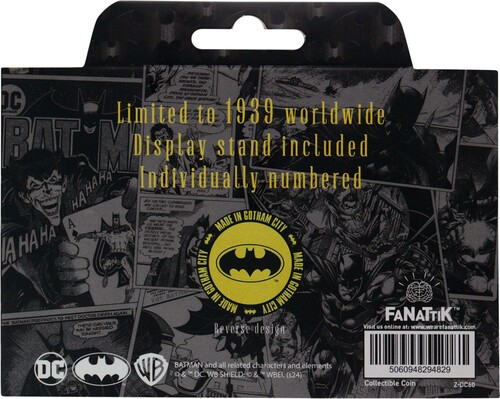 DC Batman - Limited Edition Coin - 85th Anniversary [New Toy] Collectible