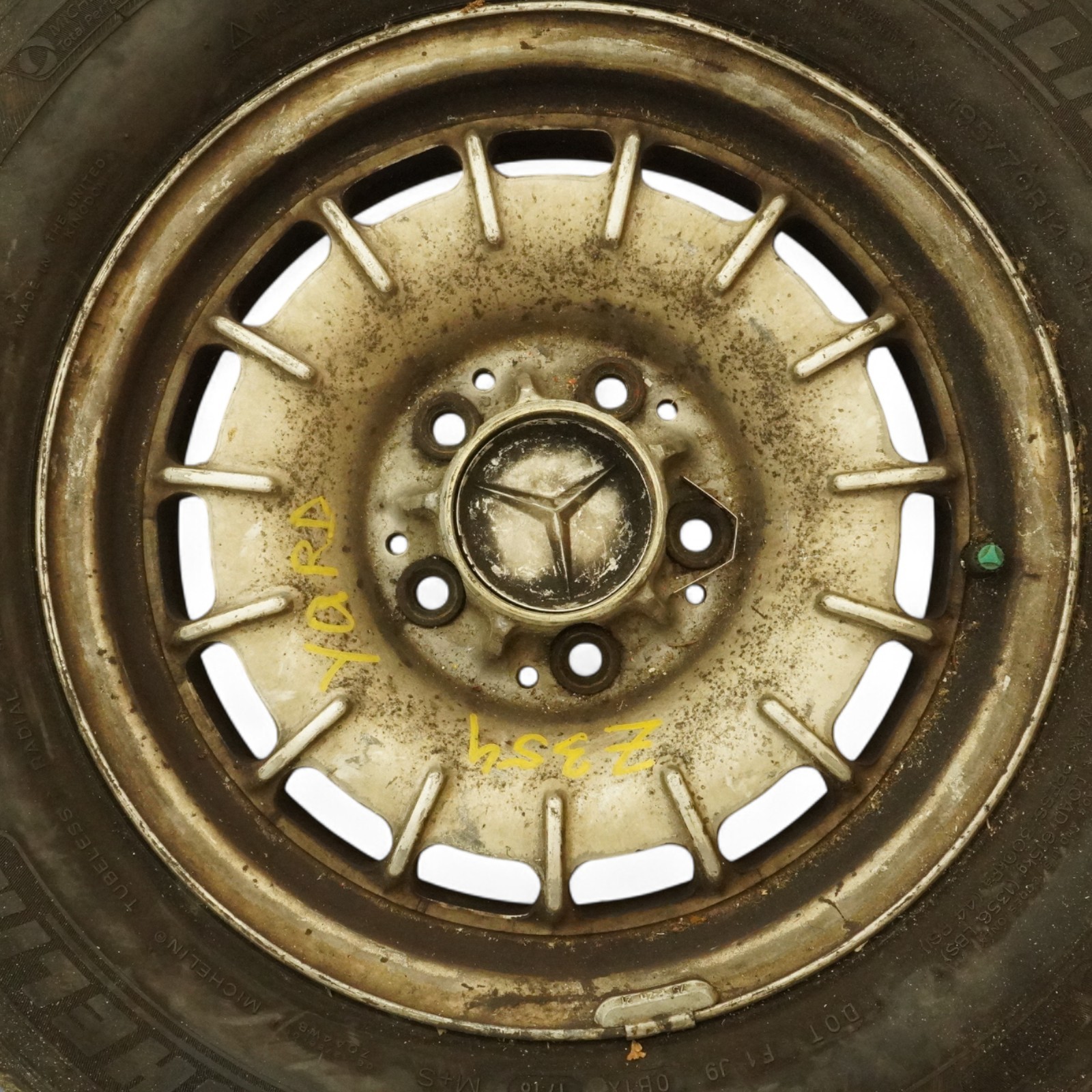 77-85 Mercedes 300D 300Cd 300Td W123 Wheel Rim 14X6j 5-112Mm 1264001902 Oem