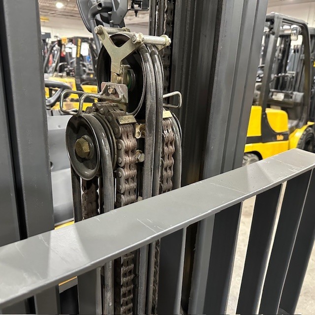 2021 Cat 2C6500 6500lbs Used Forklift Triple Mast Sideshift LP Gas 9066 Hours