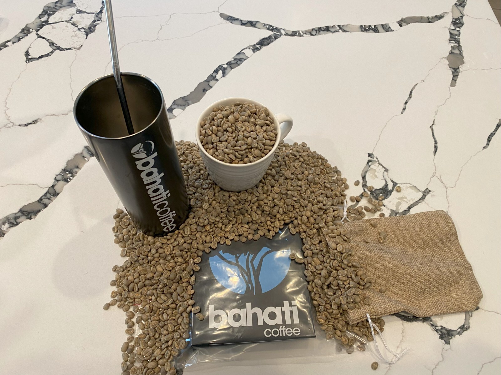 Kenya Peaberry Specialty Grade of Premium Arabica Green Coffee Beans