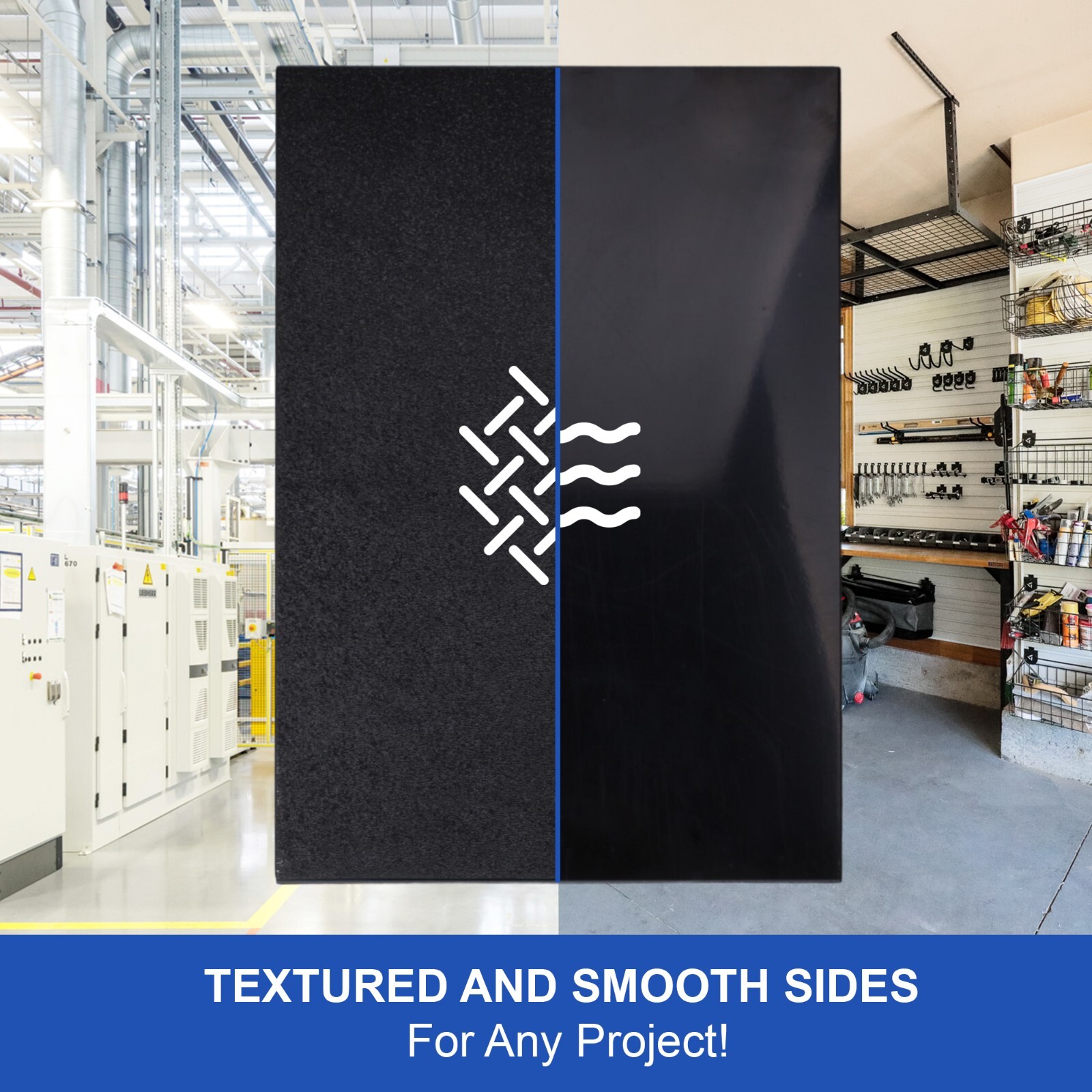 Duco Plus ABS Plastic Sheets Textured Plastic Front Heat Moldable for DIY Use