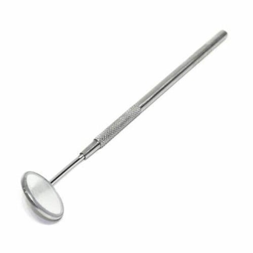 12 Pcs Dental Mouth Mirror #5 w/Handle Dental Instruments German Grade Stainless