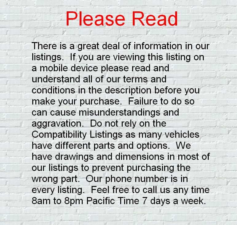 BRAKE LIGHT STOP LAMP STOPLIGHT SWITCH FITS: Chevy Buick Pontiac Nova Camaro