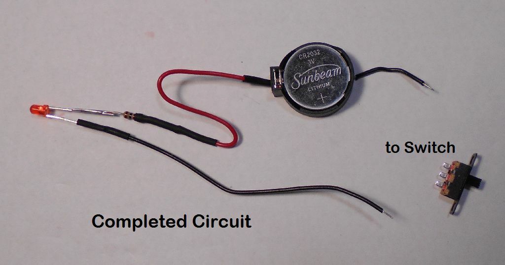 End Of Train Device for O & S Scale with Flashing Red LED Kit