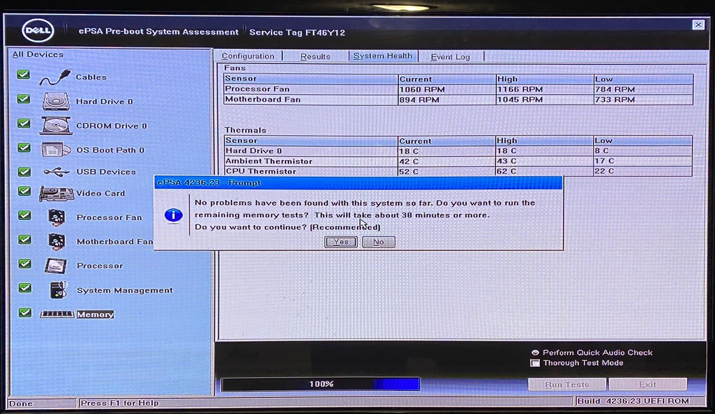Dell Optiplex 3020 Core i5-4570 3.20GHz 500GB Hdd 8GB RAM Desktop No OS - TESTED