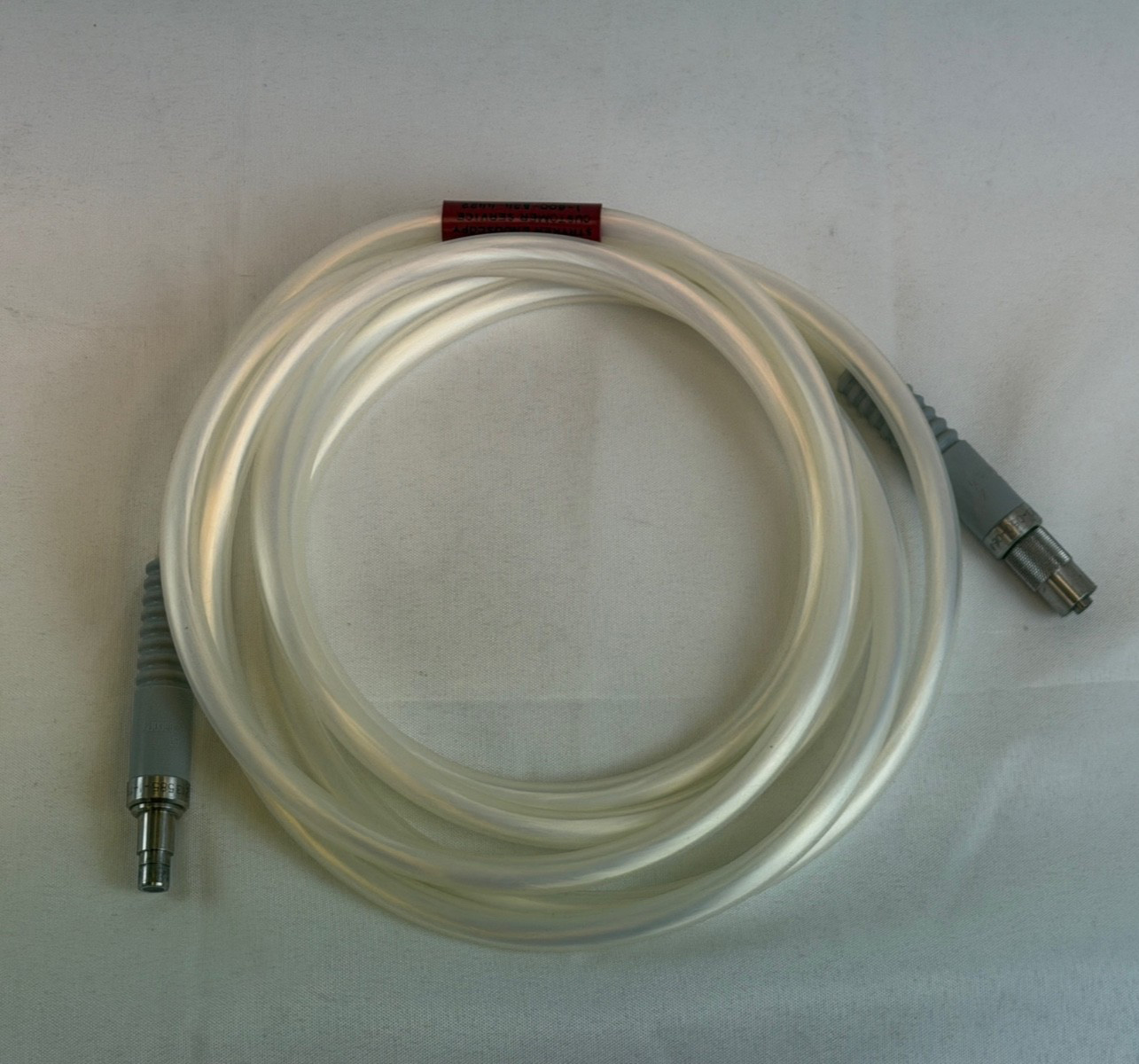 Stryker 233-050-064 Fiber Optic Light Cord 5mm x 9.5' Clear Case Endoscopy