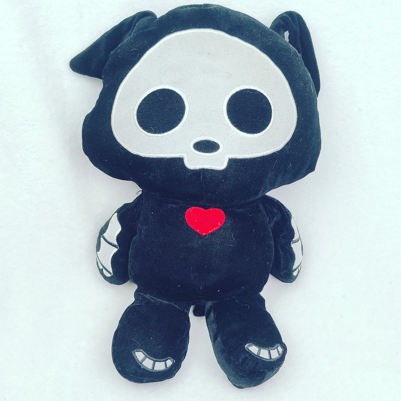 Fiesta Skelanimals Dax Dog Gothic Skeleton Stuffed Plush 18" large