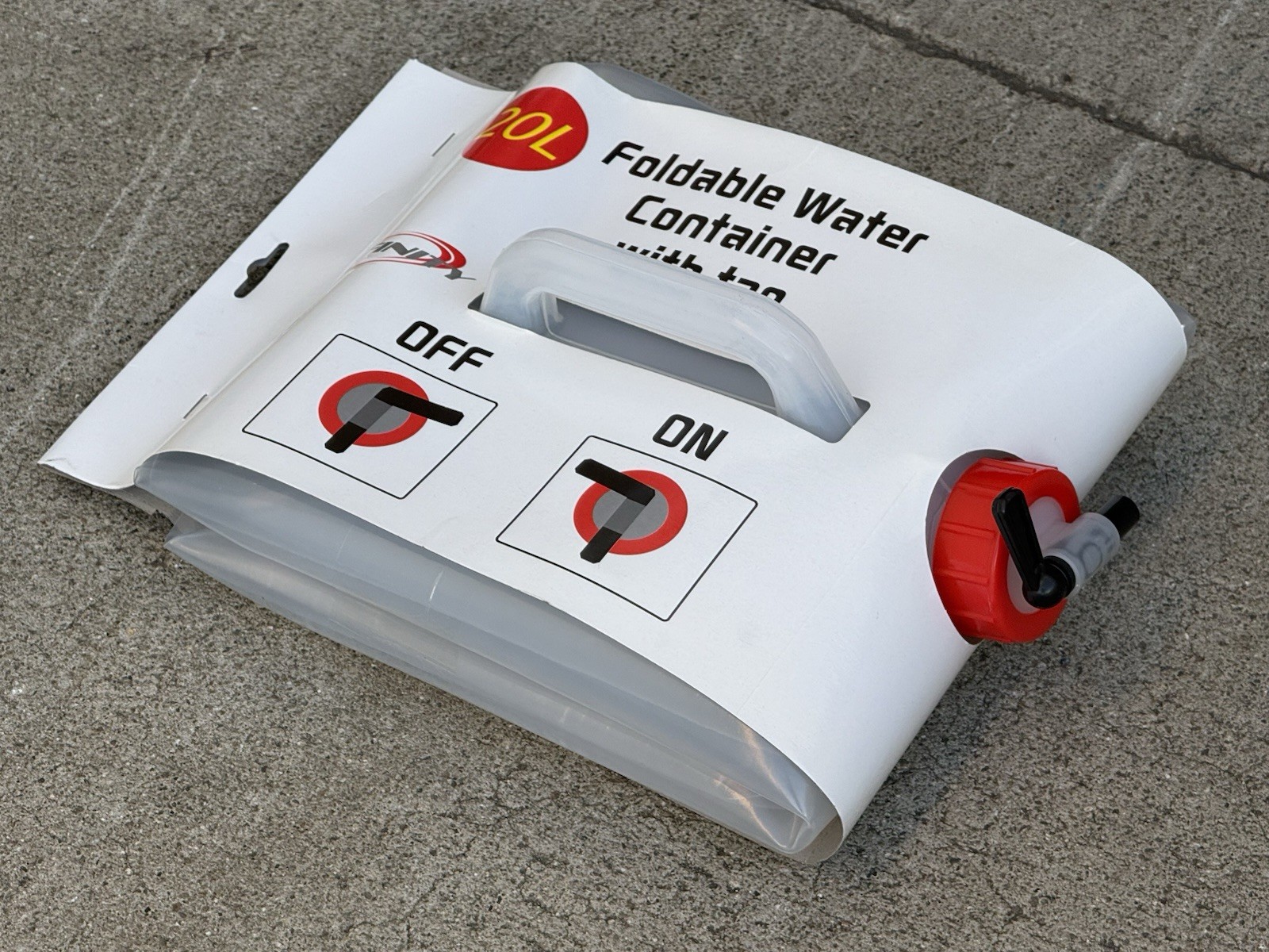 2Pack 10 Gallon Collapsible Water Container Storage Jug w/Spigot Outdoor Camping