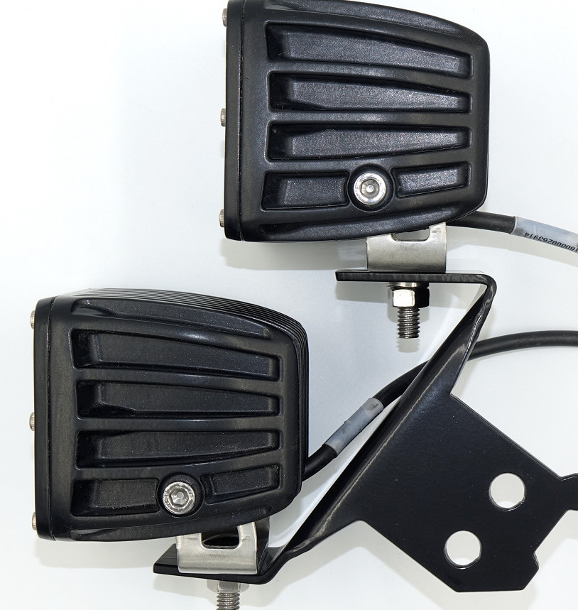 [SR] A Pillar Dual LED Light Pod Mount bracket 14-up Polaris RZR XP 900 570 800