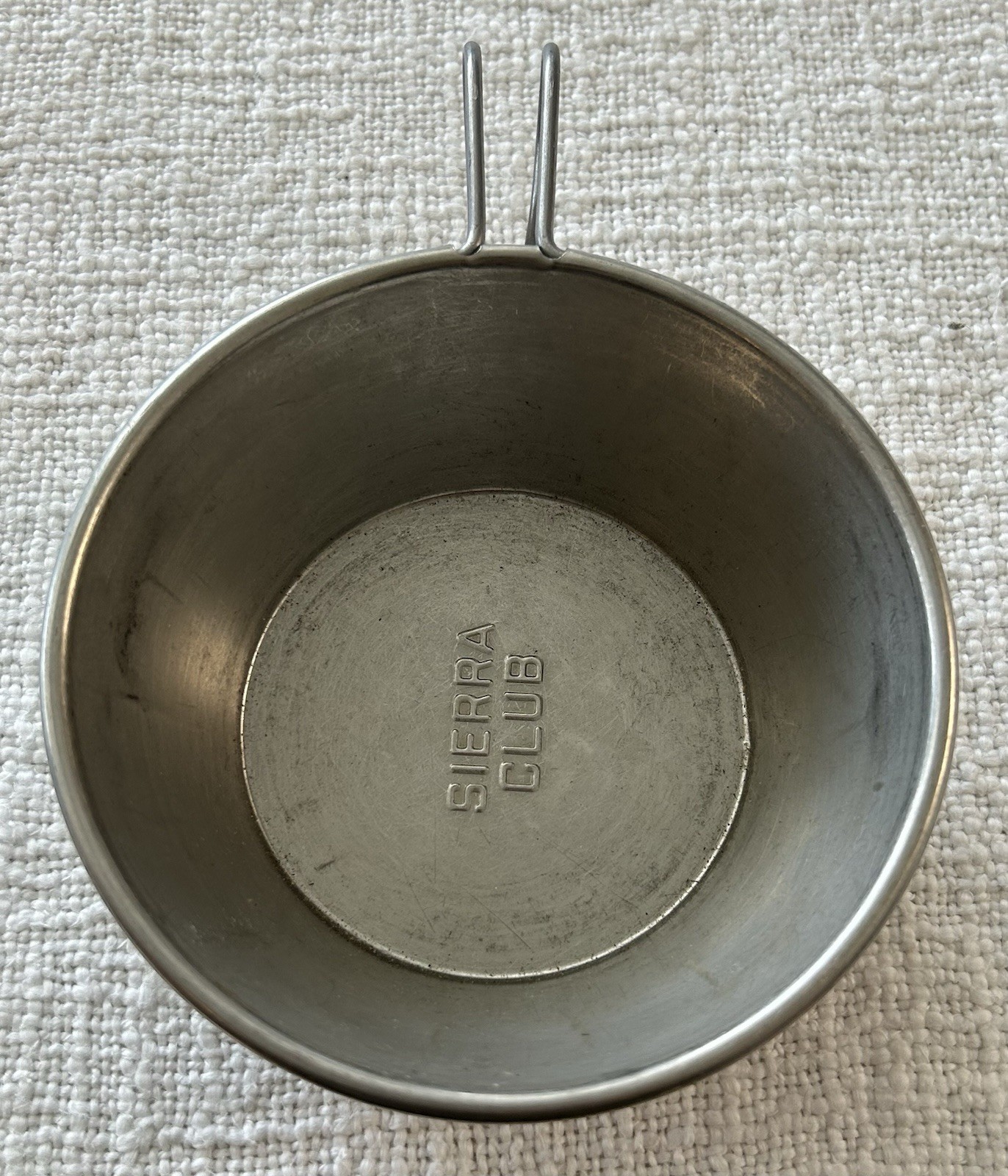 VINTAGE ORIGINAL SIERRA CLUB  SIERRA CUP  RARE Pre Trademark Stamp EUC