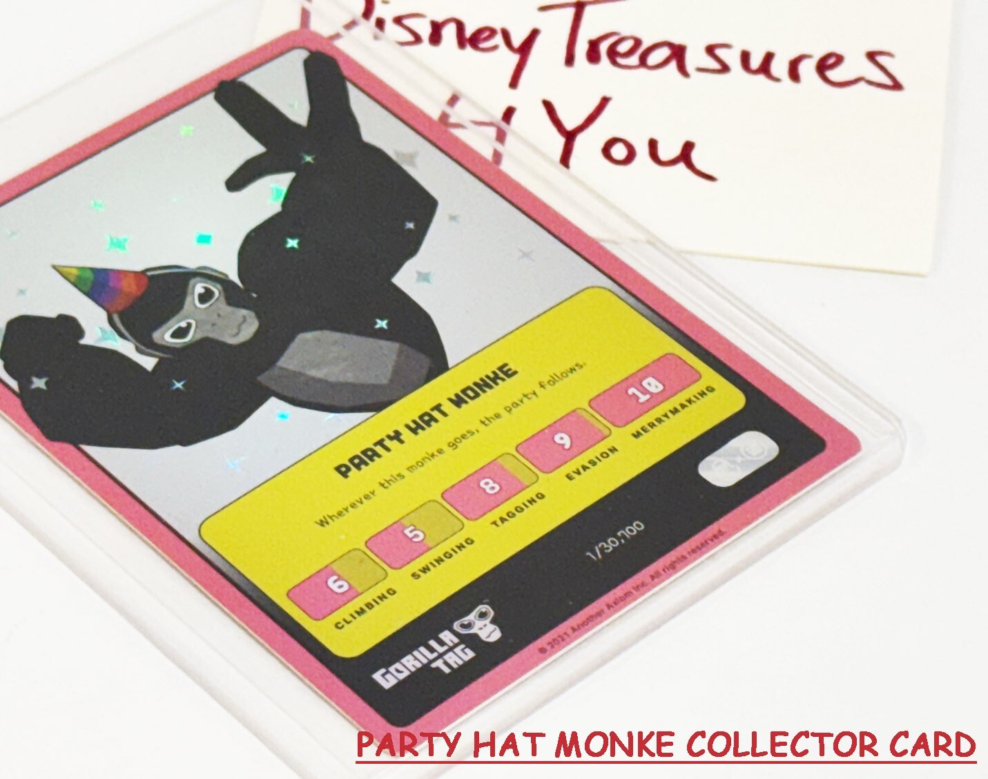 Official Makeship Gorilla Tag Monke Trading Card Limited Edition Rare YOU CHOOSE