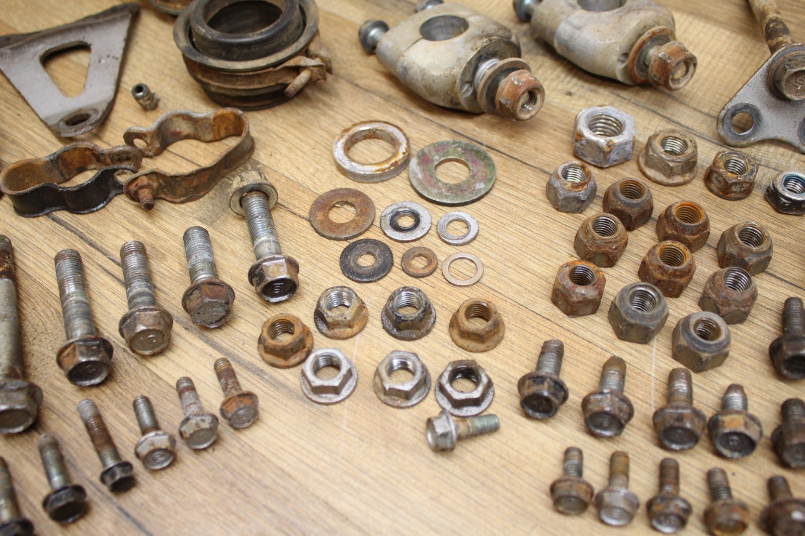 1998 98 Honda TRX300EX TRX 300 Misc Body Hardware Bolts Motor Mount Brackets