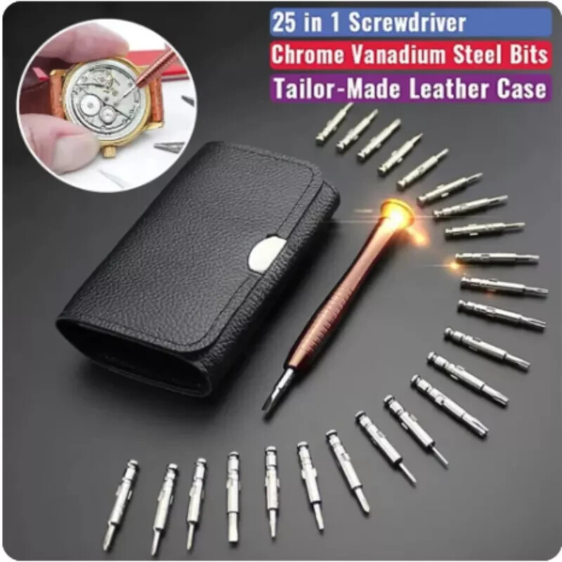25 in 1 Precision Screwdriver Set Plum Blade Computer Repair