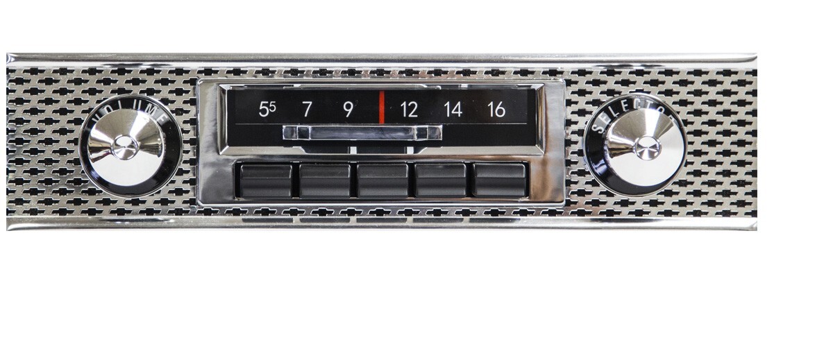 Bluetooth 1955 55 CHEVY BELAIR Vintage LOOK SLIDEBAR RADIO USB iPod Doc FREE Aux