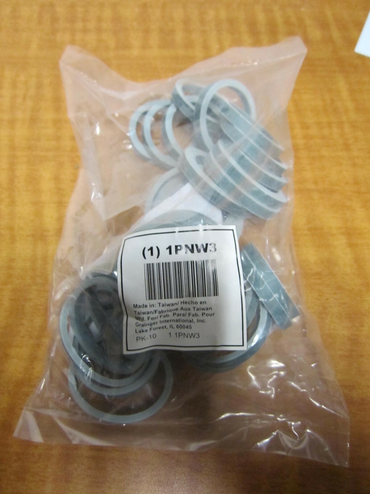 (1PNW3) Slip Joint Washer Gasket Assortment Black Rubber - Qty 60