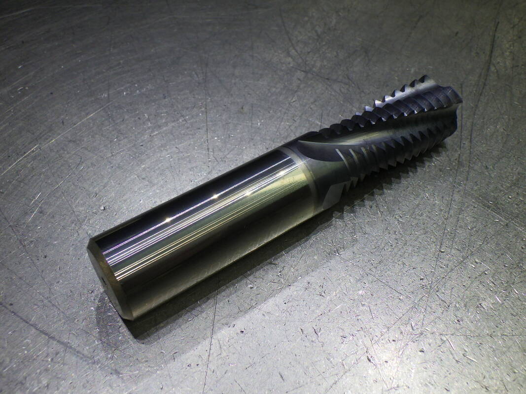 Carmex D16-8 TPI UN 4 Flute Coolant Thru Carbide Thread Mill 40400011 (LOC1253C)