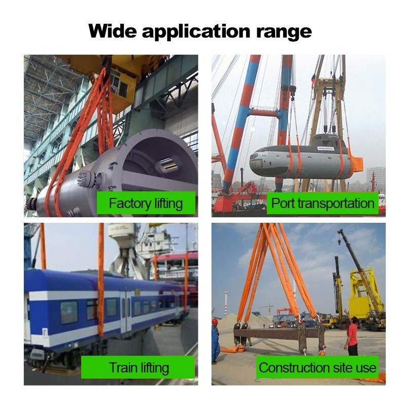 Endless Round Lifting Sling 6' 9' Crane Rigging Hoist Wrecker Recovery Strap