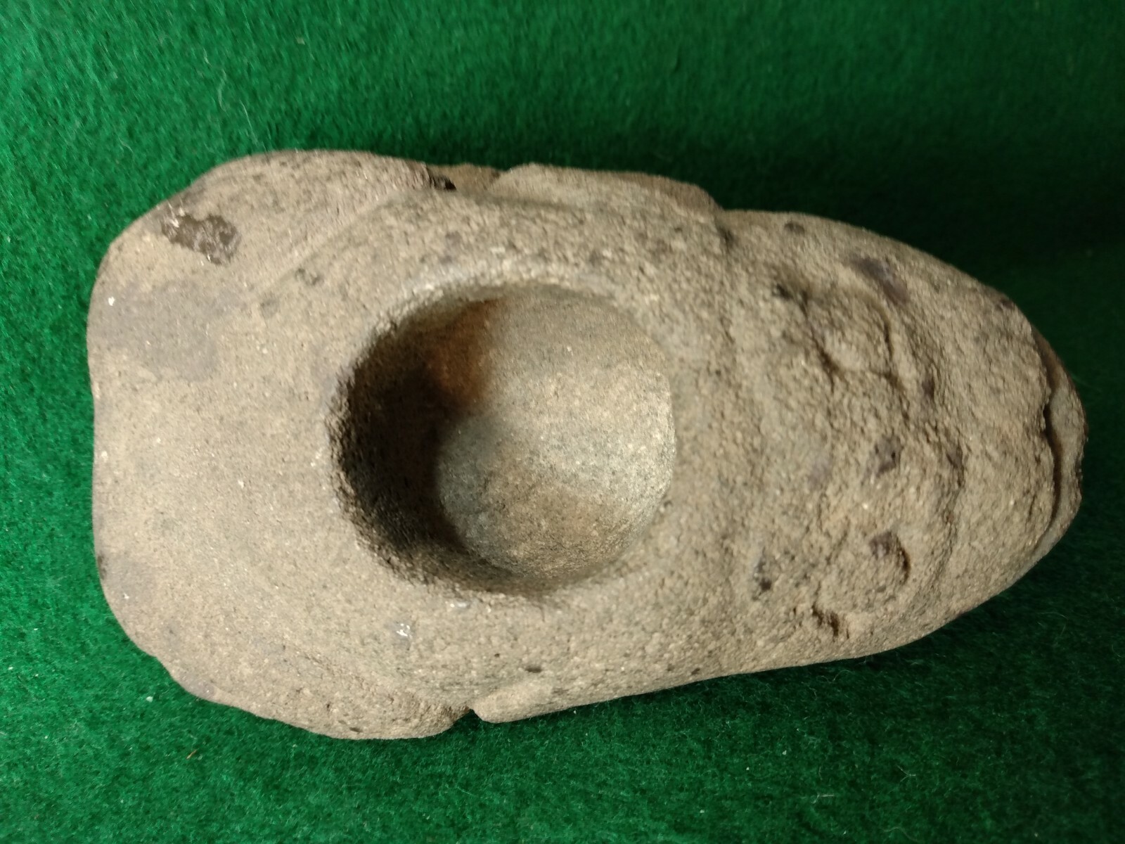 Tlingit Northwest Coast Stone Frog Form Tobacco Mortar