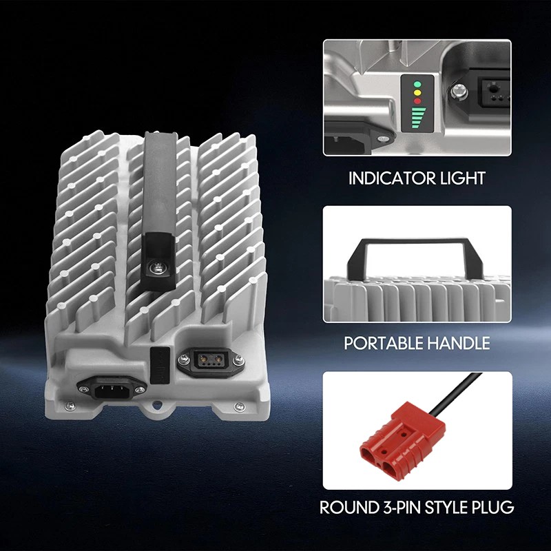 24V 27A 1272232GT 1264372GT Battery Charger for Genie Scissor Lift Delta-Q IC650