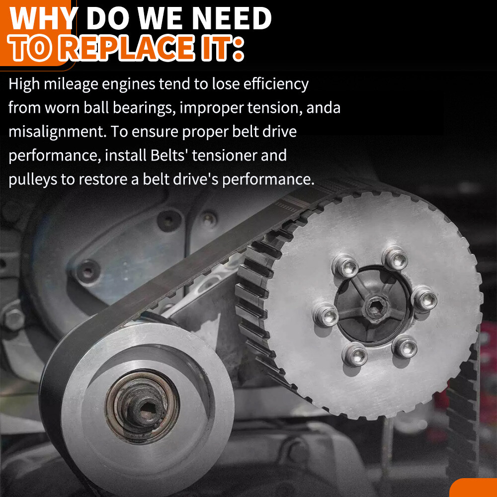 39053 Gates OEM Serpentine Belt Kit New for Chrysler Sebring Dodge Caliber Jeep