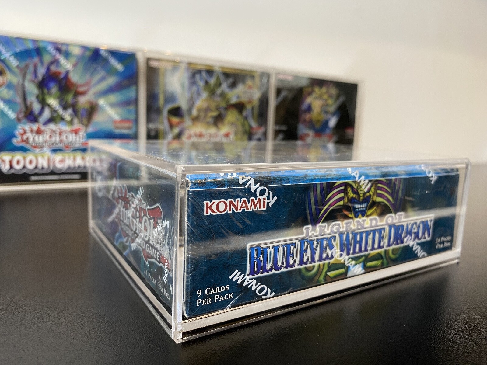 Yu-Gi-Oh! Acrylic Booster Box Case Universal Fit 100% UV Protection 3M AAA Grade