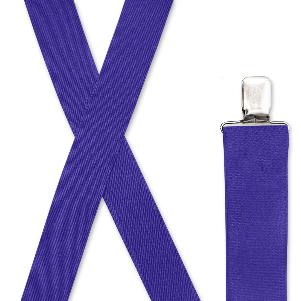 Men's Suspenders - Strong Clips, Many Colors, X Style 1.5" & 2", USA Made