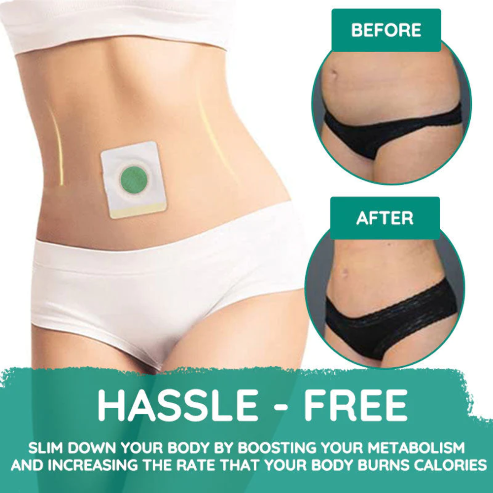 50PCS Slim Patch Weight Loss Slimming Diets Pads Detox Burn Fat Adhesive USA