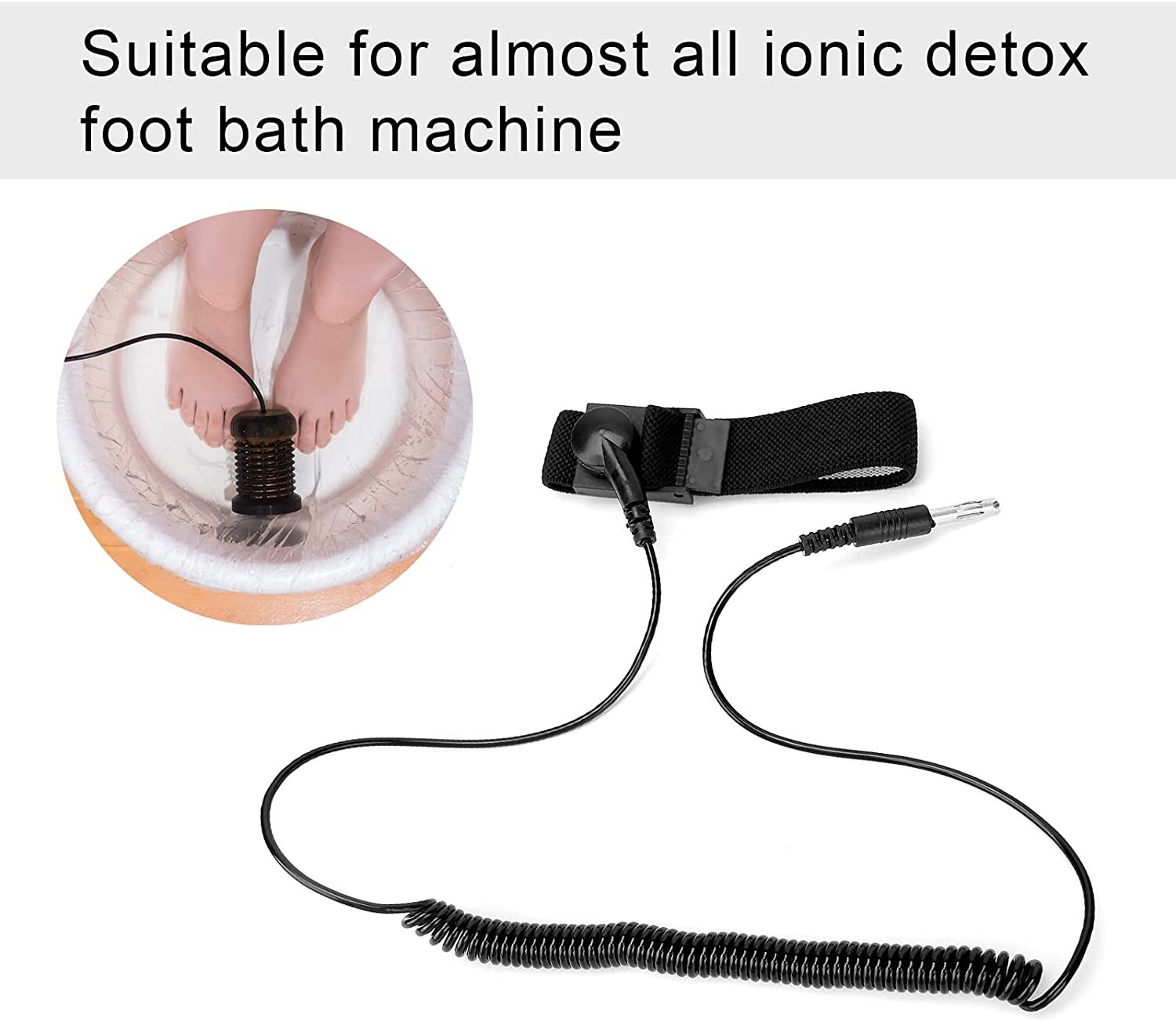 Replace Wrist Band Strap For Ion Ionic Foot Bath Spa Cell Cleanse Detox Machine