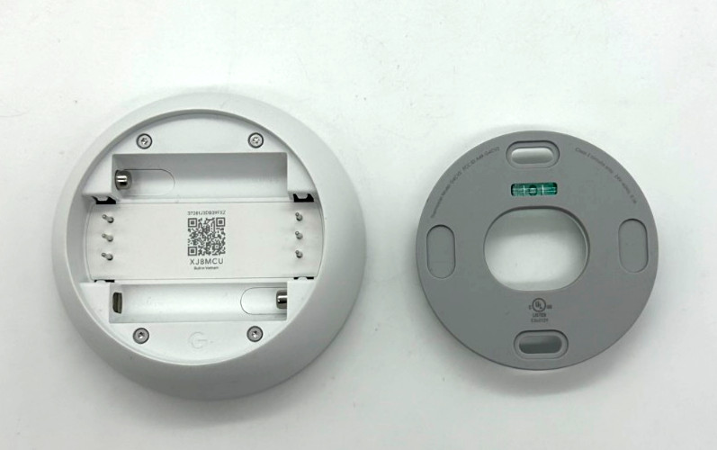 Google Nest Thermostat Smart Wi-Fi Thermostat Battery Powered – Mirror Display