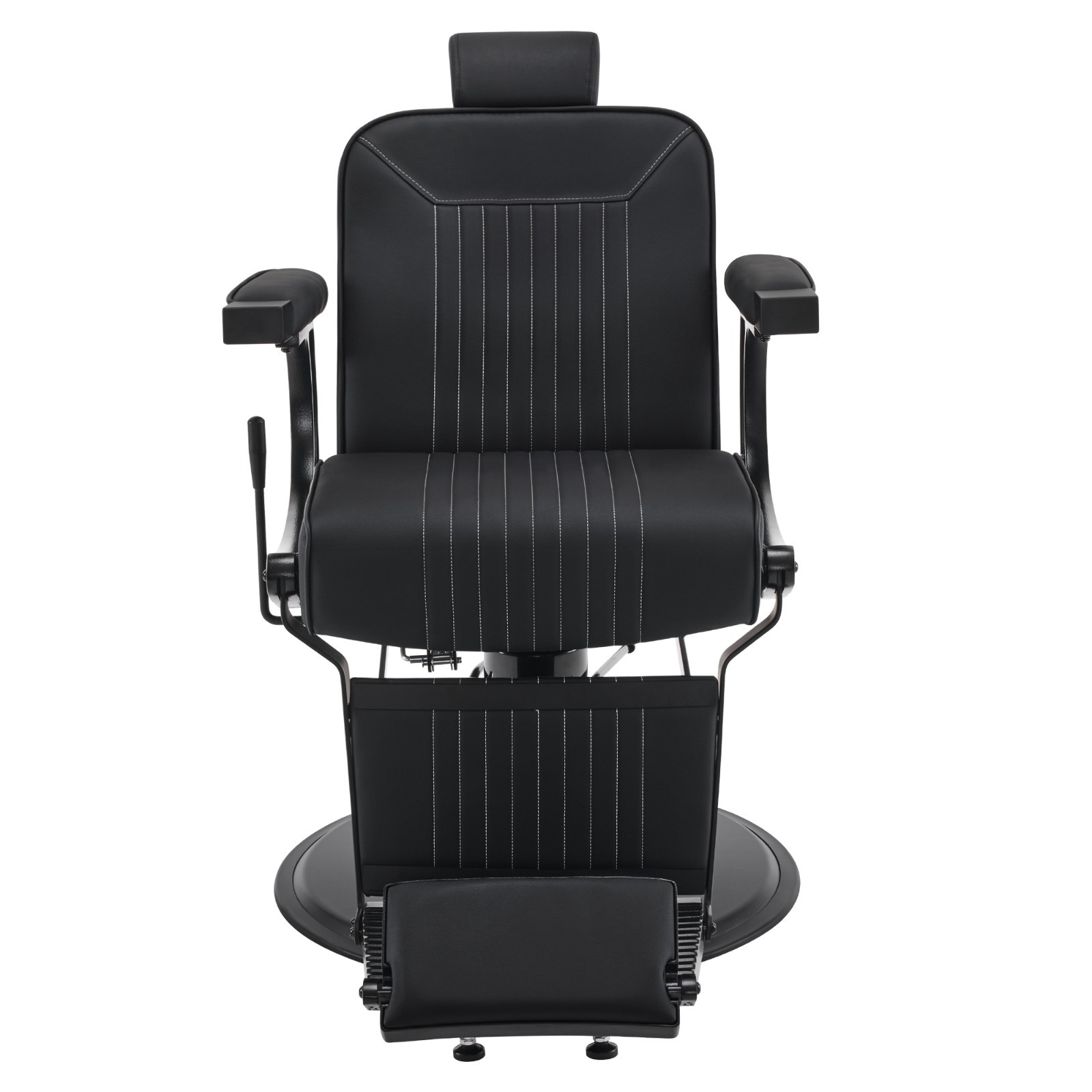 BarberPub Reclining Barber Chair, Hydraulic Styling Chair for Hair Stylist 8334