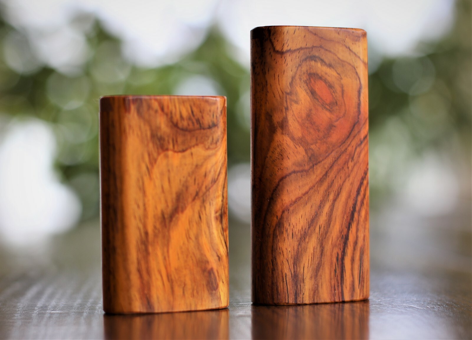 Cocobolo Wood Dugouts and one hitter- Perfect on the go smoking device