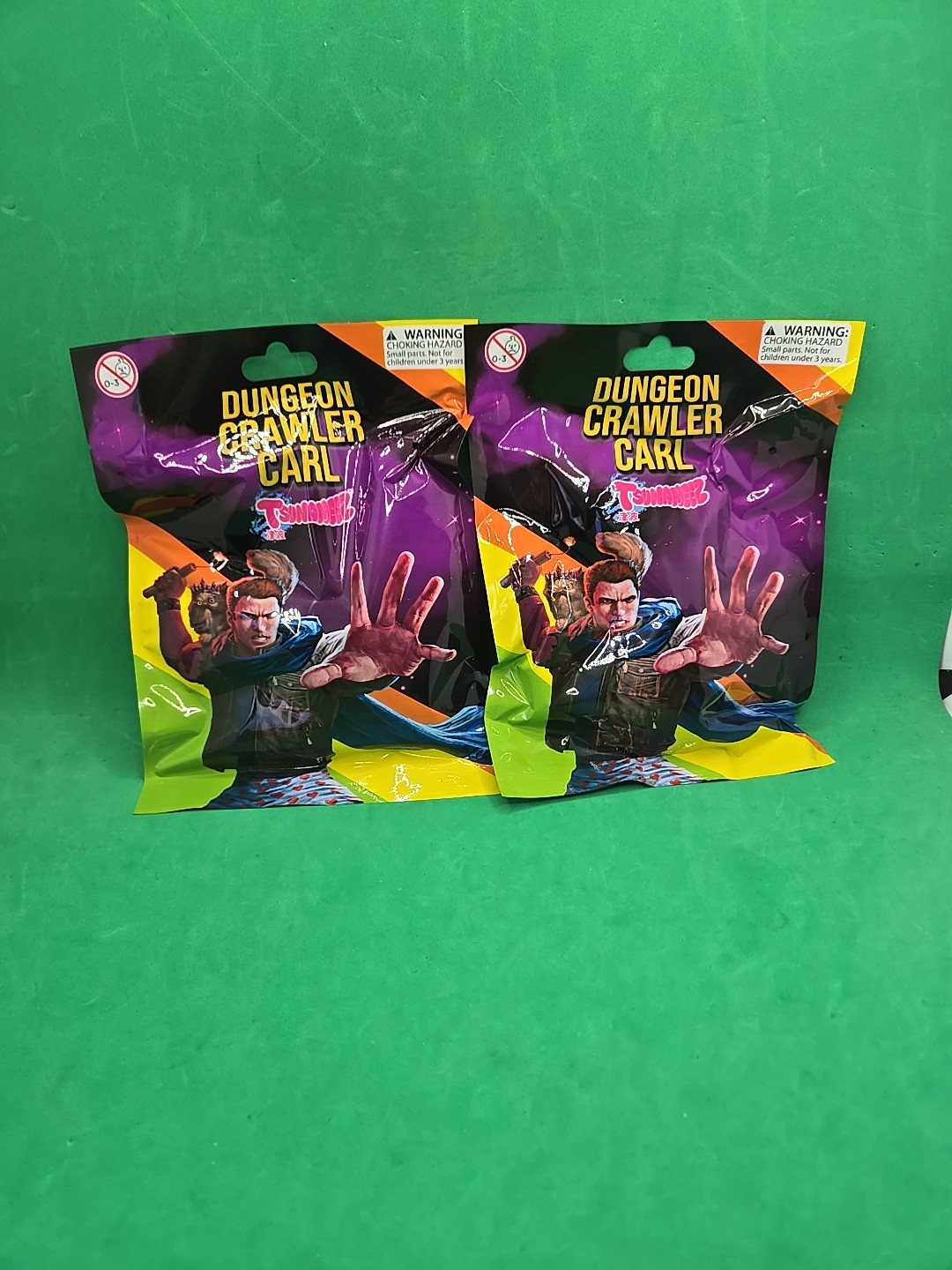 Dungeon Crawler Carl Tsunameez Blind Bag Keychain Lot Of 2 Sealed