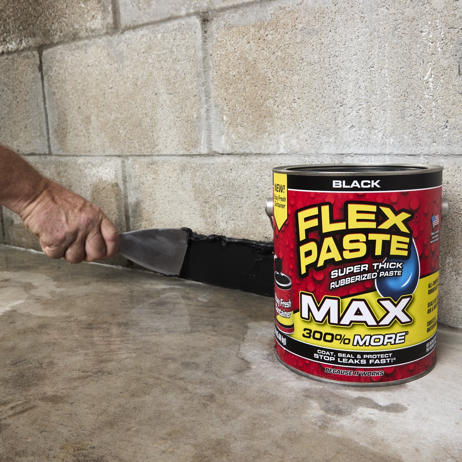 Flex Paste, Waterproof Paintable Putty, Spackle Sealant, Fill Gaps Cracks Holes