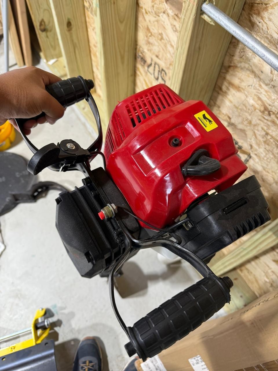 52cc Gas Powered Earth Auger Post Hole Digger, Used, Free Shipping