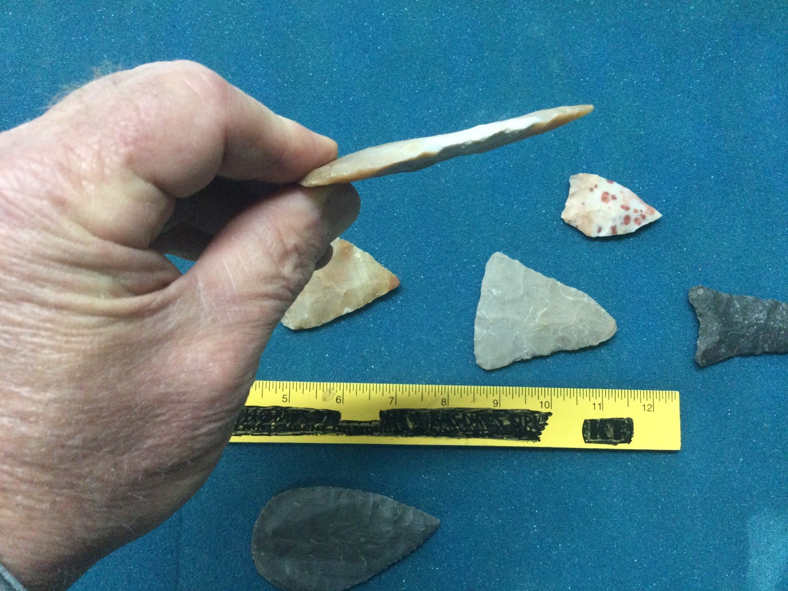 You Finish Flint Knapping High Quality Chert Thin Preform Blades.