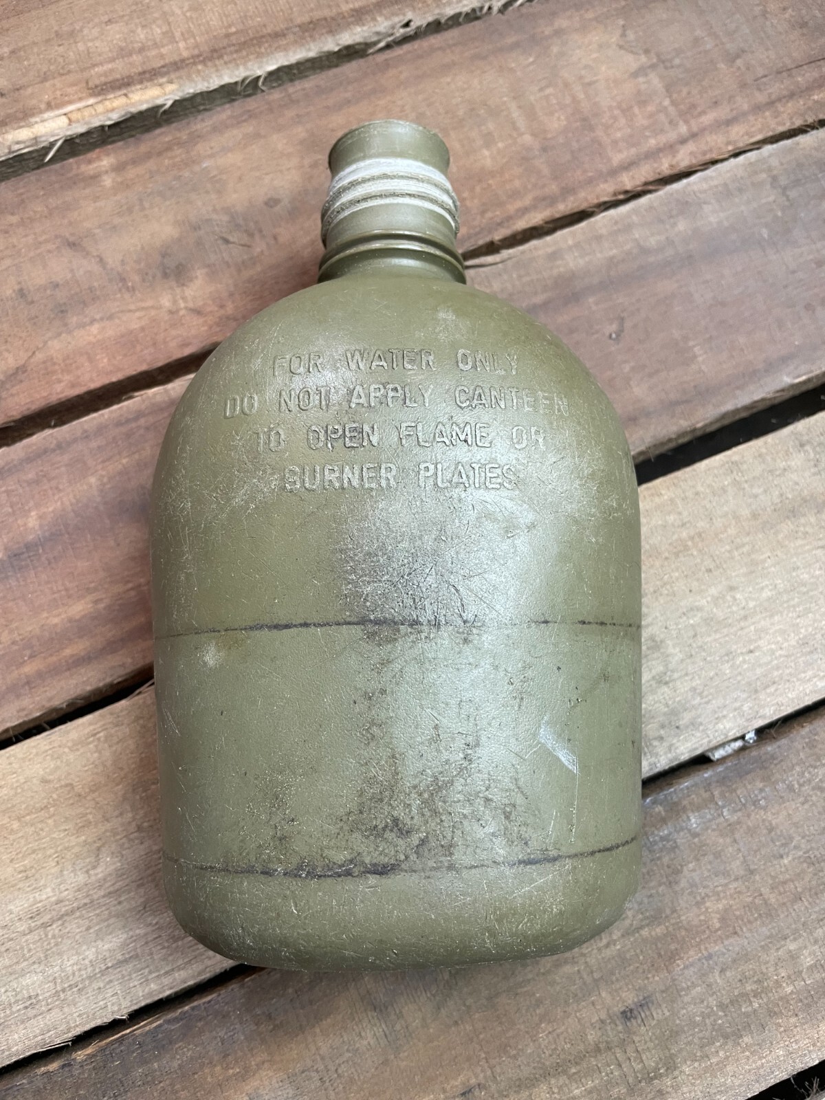 GENUINE USGI MILITARY 1 QUART 1QT WATER CANTEEN AND COVER ARMY OD GREEN GC