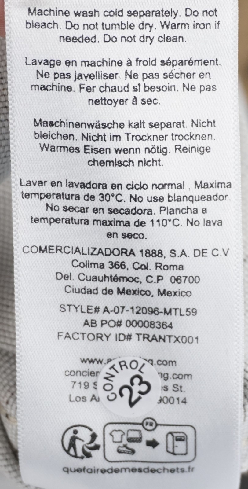 Anine Bing Paxton Shirt in Black & Brown Leopard 100% Cotton - Women's Small