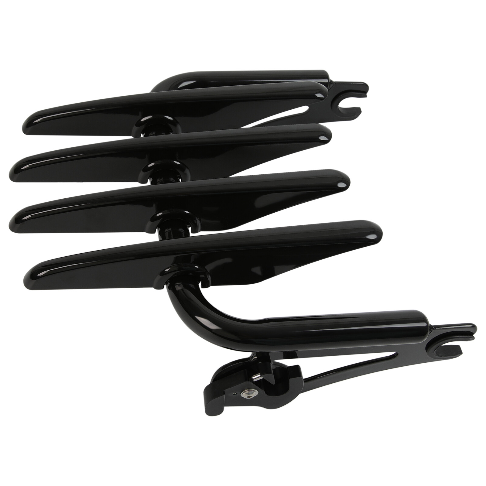 22" Sissy Bar Backrest & Stealth Luggage Rack For Harley Street Road Glide King