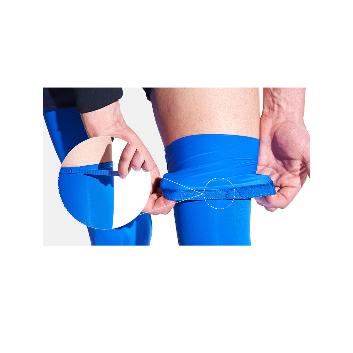 INCONTRO Cooling Sun UV Protection LEG Sleeves for Golf Cycling Outdoor UNISEX