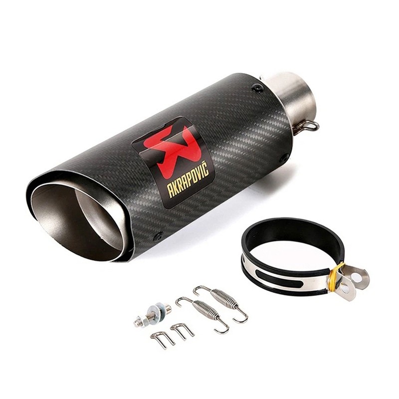 Full System Carbon Muffler Exhaust Link Pipe Modified For Duke 250 390 2025 2026