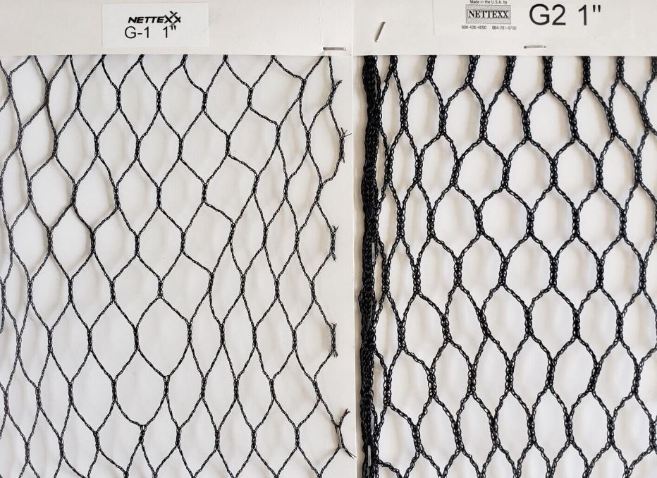 NETTEXX FLIGHTGARD G1-G2 Bird Netting 1"- 2" MESH - MADE IN THE USA