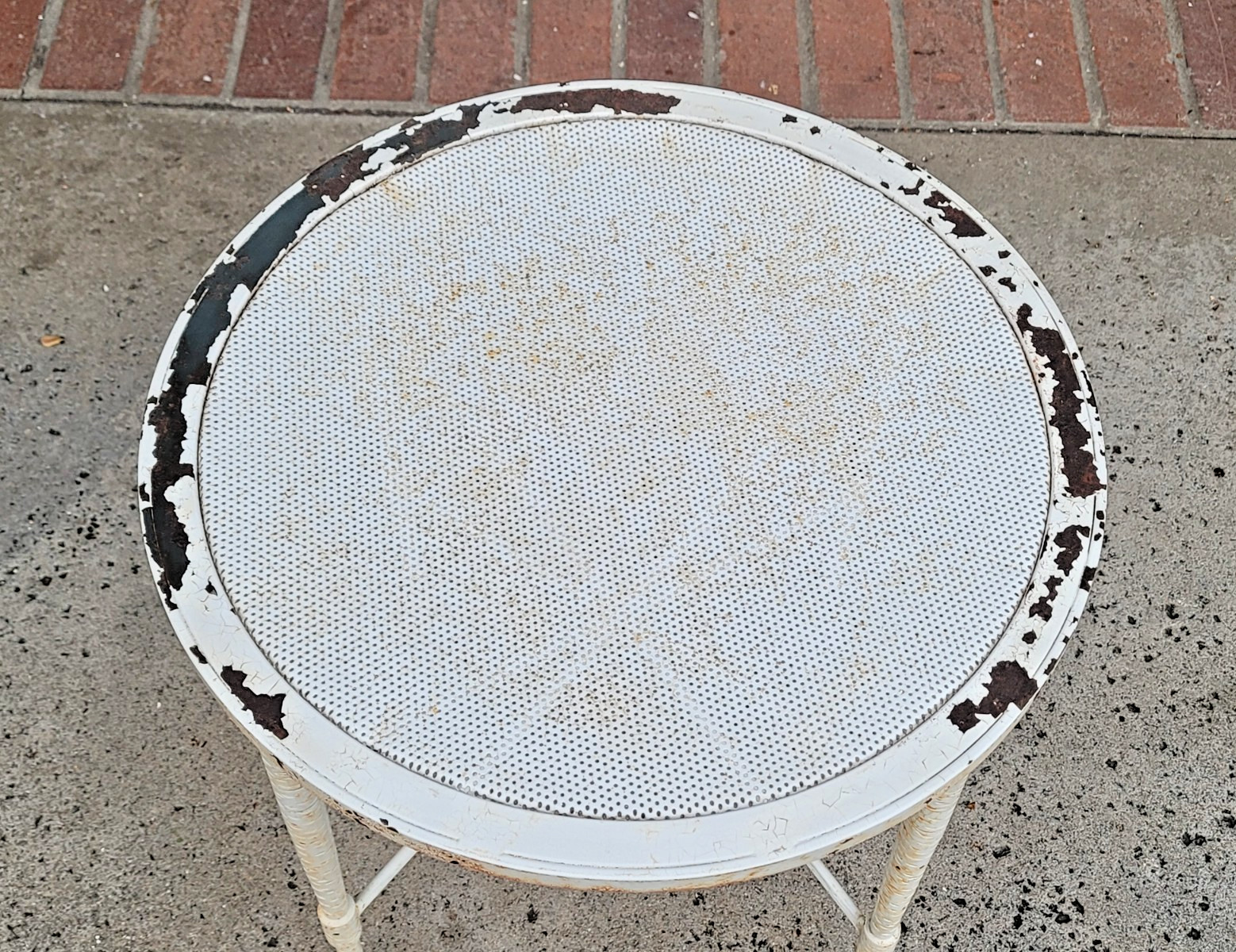 Mario Papperzini 'Amalfi' Iron Side Table for Salterini, 1950's