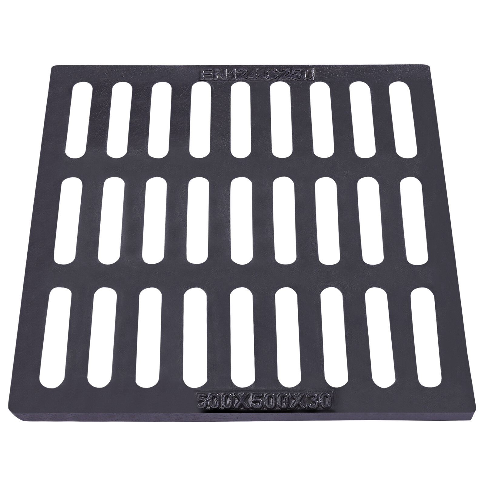 Cast Iron Sewer Grate Strainers Drain Catch Basin Cover Trench Drainage Outdoor