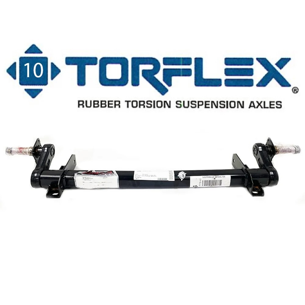 Dexter 3500 lb Torsion Suspension Trailer Axle Beam 81.63" HF 61.63"OB 10° DOWN