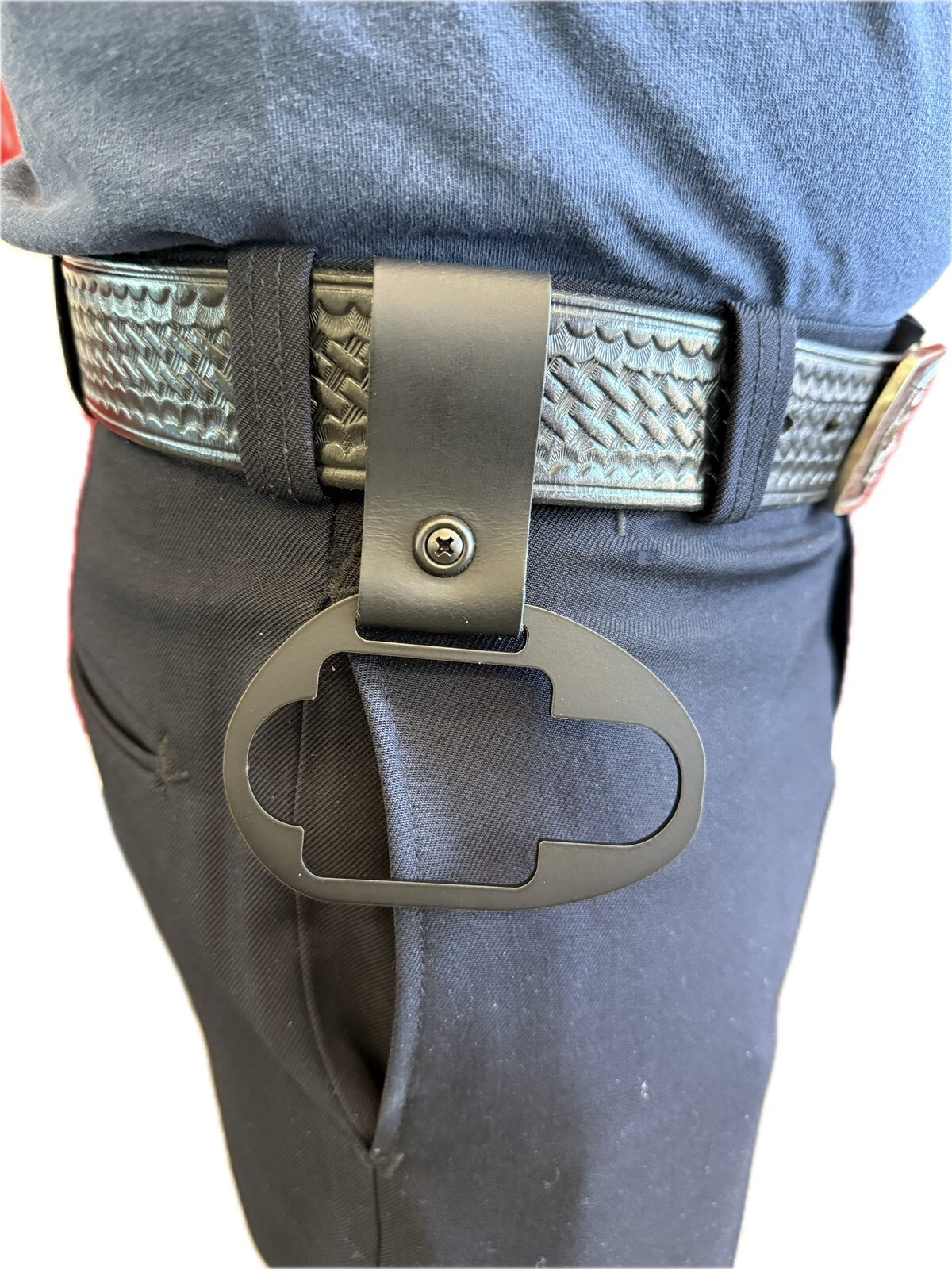 Motorola APX NEXT XE radio holster for duty belt strap
