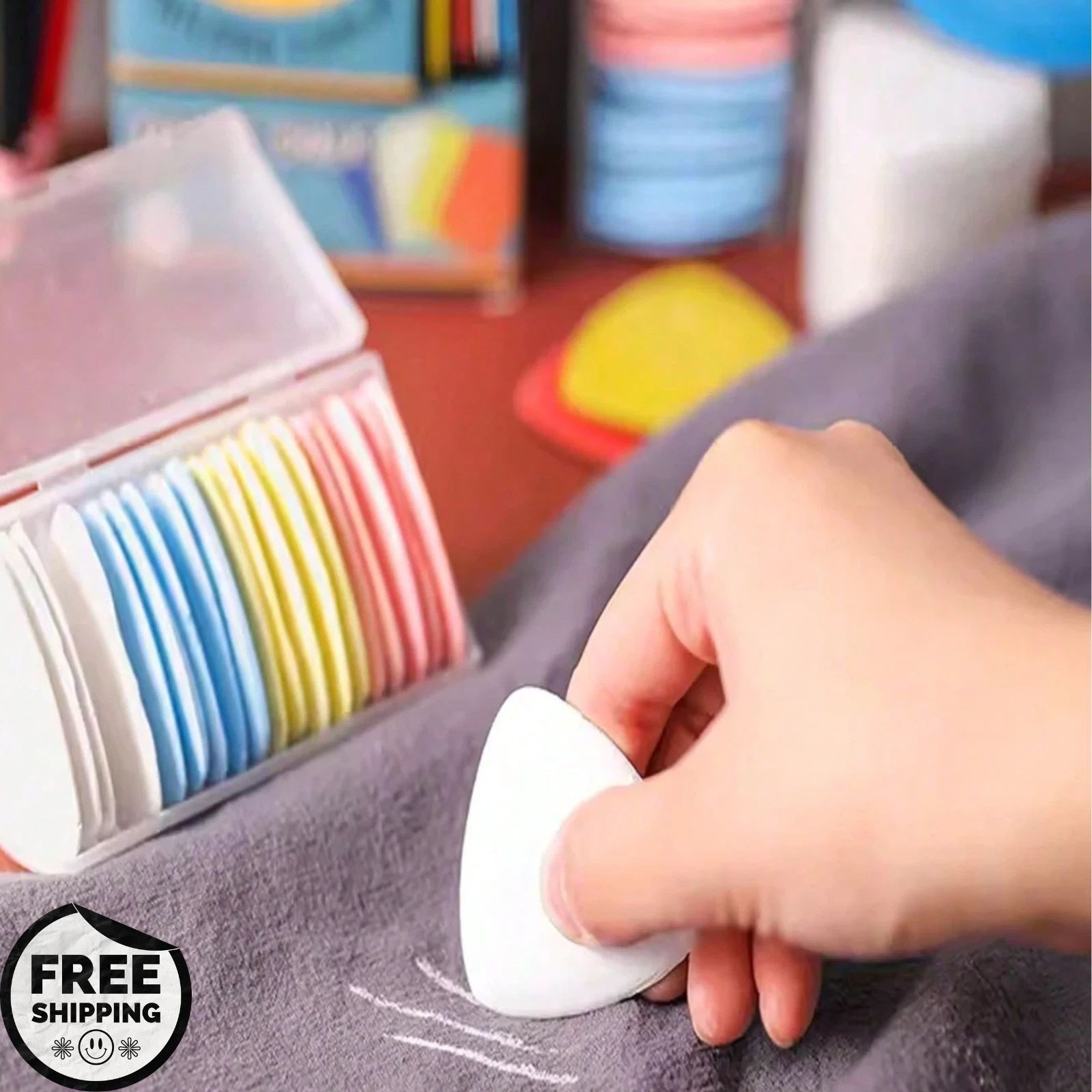 10x Triangle Tailors Chalk Fabric Chalk Dressmaker Chalk For Seam Fabric Marking