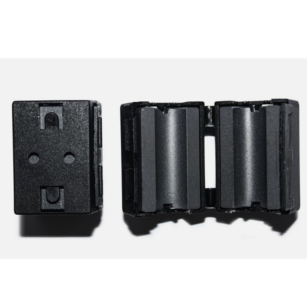 10 Pack Ferrite Beads Clip-on Ring Core RFI EMI Noise Filter Clamp Choke Coil US