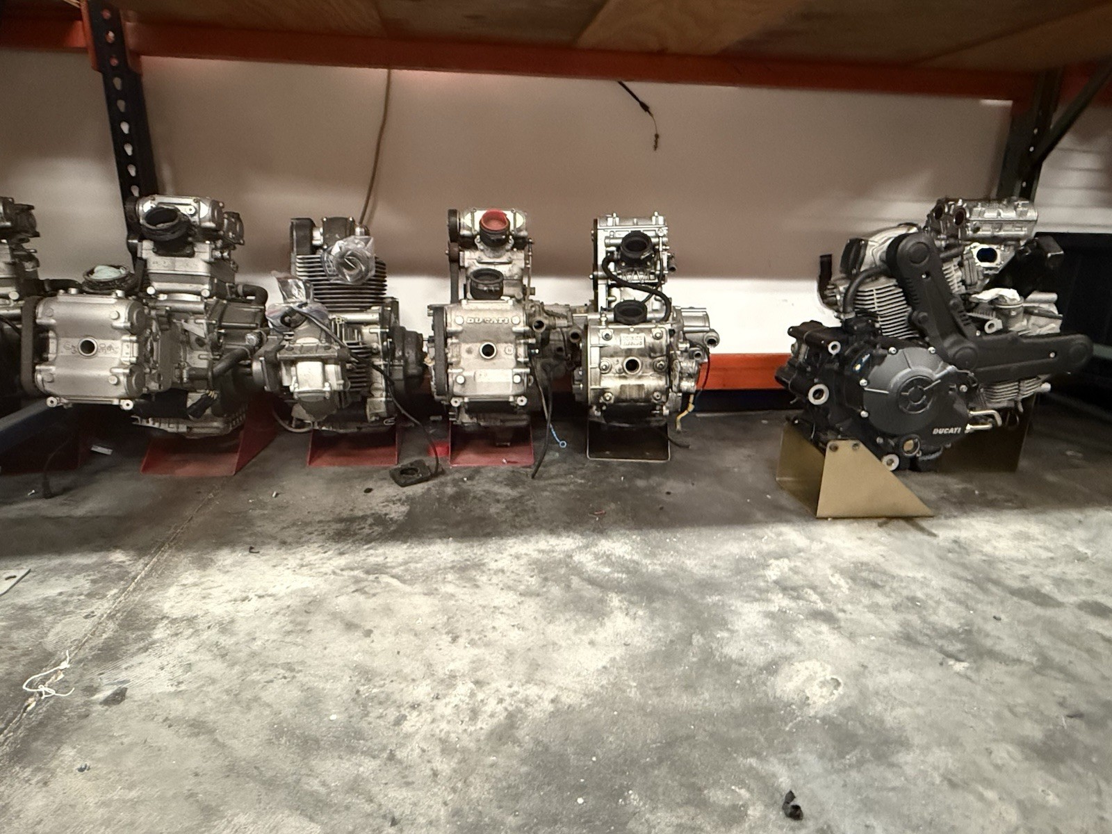 Black Label Meccanica Ducati Engine Stand 100% Made in USA Fits Most Models 86+